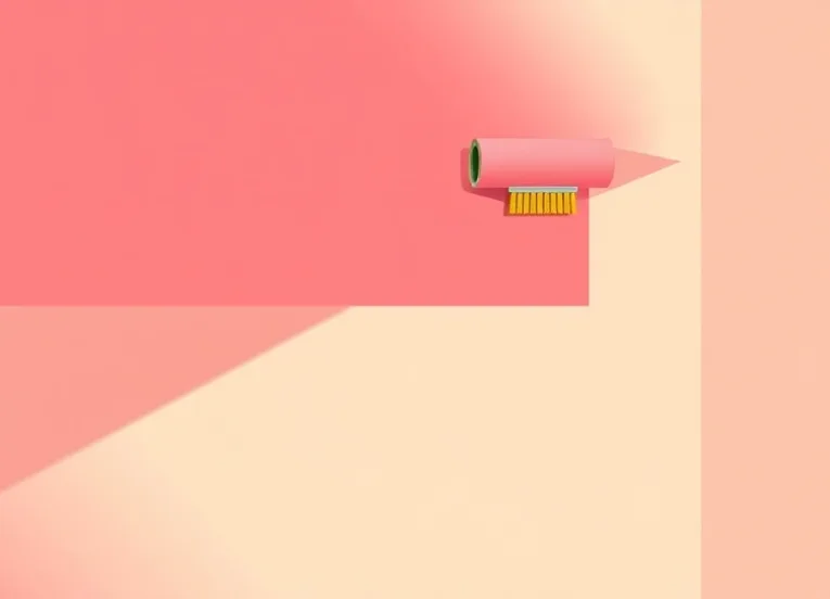 Pose de papier peint, rouleau et brosse à maroufler